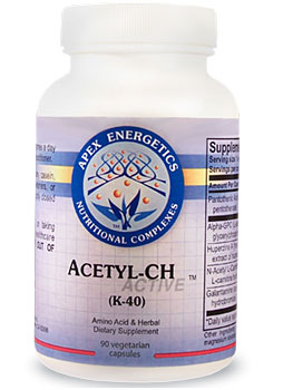 Photo of Apex Energetics Acetyl-CH as found at gfchiro.com