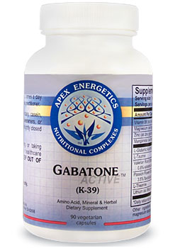 Photo of Apex Energetics Gabatone as found at gfchiro.com