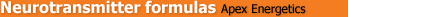 Neurotransmitter formulas - Apex Energetics