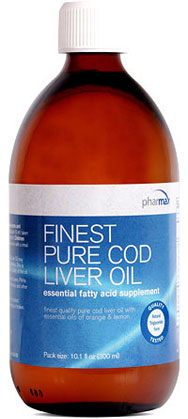 Photo of Pharmax Pure Cod Liver Oil as found at gfchiro.com