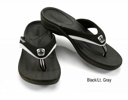 Women's FUSION Orthodic Sandals black