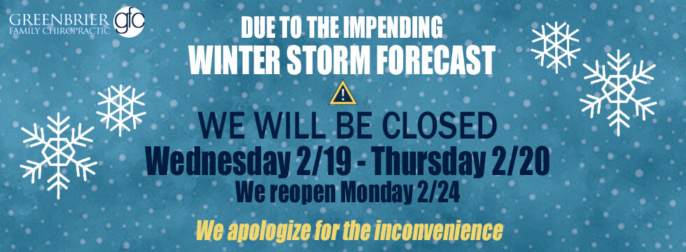 wiinter storm closure